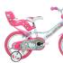 DINO Bikes DINO Bikes - Detský bicykel 14" 144RL-HK2  Hello Kitty 2