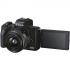 Canon M50 Mark II + EF-M 15-45mm IS STM Premium Live Stream Kit čierny