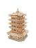 Woodcraft construction kit Drevené 3D puzzle Yellow Crane Tower
