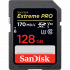 SanDisk Extreme Pro SDXC 128GB Class 10 UHS-I U3 C3 (r170MB,w90MB)
