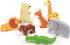Janod Janod Drevené vkladacie puzzle pre najmenších ZOO Chunky