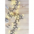 Emos Vianočná reťaz klaster 300 LED 6m, časovač, teplá biela