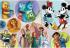 Trefl Puzzle 160 XL Super Shape - Farebný svet Disney / Disney 100