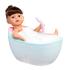 Zapf Staršia sestrička BABY born Play & Style, brunetka , 43 cm