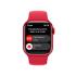 Apple Watch 8 GPS + Cellular 41mm RED Aluminium Case with RED Sport Band