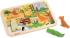 Janod Janod Drevené vkladacie puzzle pre najmenších ZOO Chunky
