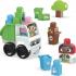 Mattel Mattel Mega bloks zelené mesto oddiel triedenia a recyklácie HDL06