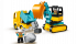 LEGO LEGO® DUPLO® 10931 Nákladiak a pásový bager
