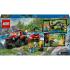 LEGO LEGO® City 60412 Hasičské auto 4x4 a záchranný čln