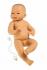 Llorens Llorens 45005 NEW BORN CHLAPČEK- realistické bábätko s celovinylovým telom