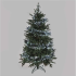 Emos LED vianočná reťaz – ježko 7.2m, vonkajšia aj vnútorná, studená biela, programy