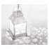 Emos LED vianočná girlanda – biele lampáše s vločkami, studená biela