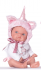 Antonio Juan Antonio Juan 85105-3 Jednorožec fialový - realistická bábika bábätko s celovinylovým te