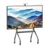 Onkron TS2080 mobilný stojan pre TV 60"-120" s držiakom, čierny, VESA max 1000x600