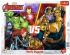 Trefl Trefl Puzzle Rámčekové 25 - Neporaziteľný tím Avengerov / Disney Marvel The Avengers