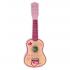 Bontempi Bontempi Klasická drevená gitara 55 cm v dievčenskej ružovej farbe 225572