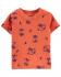 CARTER'S Set 2dielny tričko kr. rukáv, kraťasy na traky Navy Orange chlapec 9m