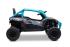 BENEO Kawasaki TERYX KRX 1000 12V, modré, jednomiestne, odpružená zadná náprava, 2,4 Ghz diaľkové ov