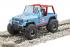 Bruder BRUDER 02541 Jeep WRANGLER Cross Country modrý s figúrkou jazdca
