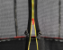G21 Trampolína s ochrannou sieťou + schodíky, 305 cm, čierna