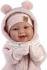 Llorens Llorens 84480 NEW BORN - realistická bábika bábätko so zvukmi a mäkkým látkovým telom - 44