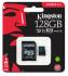 Kingston Canvas Go MicroSDXC 128GB Class U3 UHS-I V30 (r90MB,w45MB)
