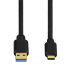 Hama Kábel USB-C 0.25m čierny