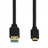 Hama Kábel USB-C 0.75m čierny