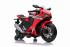 BENEO HONDA CBR 1000RR, Licencované, 12V batéria, Plastové kolesá, 30W motor, LED svetlá, pevný rám,