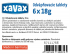 Xavax odvápňovacie tablety 6ks