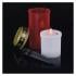 Emos LED náhrobná sviečka zapichovacia 25cm, 2xAA, vonkajšia aj vnútorná, vintage