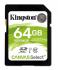Kingston Canvas Select SDXC 64GB Class10 UHS-I (r80MB,w10MB)