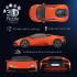 Ravensburger Iconics: Lamborghini Huracán Evo oranžové