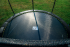 G21 Trampolína s ochrannou sieťou + schodíky, 366 cm, čierna