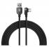 Black Shark BL30-A2C pravouhlý USB-C pletený kábel QC 27W 3A 1.8m
