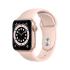 Apple Watch Series 6 GPS, 40mm Gold Aluminium Case with Pink Sand Sport Band