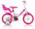 DINO Bikes DINO Bikes - Detský bicykel 12" 124RLN - biely 2017  -10% zľava s kódom v košíku