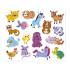 Janod Janod Stickers Samolepky Domáce zvieratá 100 ks od 18 mesiacov