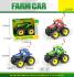 Wiky Traktor FarmCar s efektmi 14cm červený