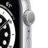 Apple Watch Series 6 GPS, 44mm Silver Aluminium Case with White Sport Band