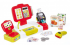 Smoby Elektronická pokladňa s čítačkou kódov, kariet a s váhou červená