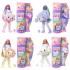 Mattel Mattel Barbie Cutie reveal barbie Lev HKR02 pastelová edícia