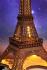 RoboTime 3D drevené puzzle Rolife Eiffelova veža Night Shining