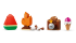 Lego Rodina Bluey z kociek