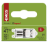 Emos Eco halogen JC G9 45W teplá biela