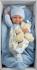 Llorens Llorens 73807 NEW BORN chlapček - realistická bábika bábätko s celovinylovým telom - 40