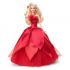 Mattel Mattel Barbie Vianočná bábika blondýnka HBY03