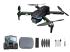 Wiky RC Dron skladací s detekciou prekážok a WIFI kamerou 720p RC na diaľkové ovládanie 26x24x5,5