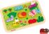 Janod Janod Drevené vkladacie puzzle pre najmenších Záhrada Chunky