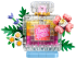 Lego Flakón na parfum zdobený kvetmi